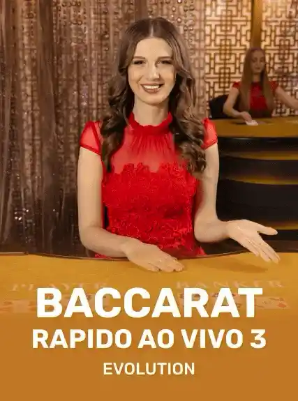 Baccarat Rapido ao Vivo 3